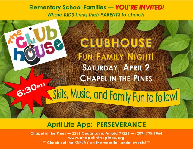 April 2016 Clubhouse Flyer - Perseverance jpeg