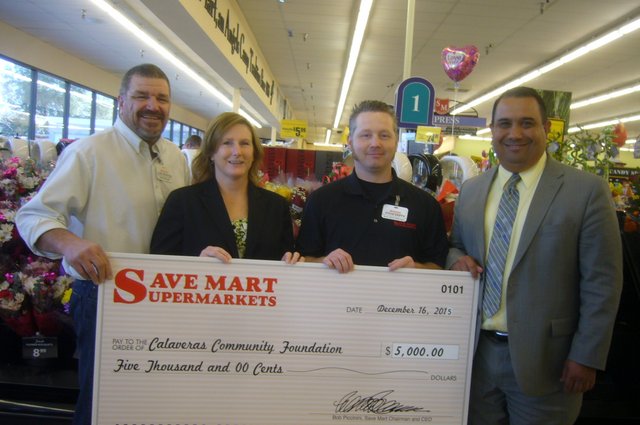 Save Mart Donation to CCF 2_13_15
