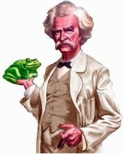 The Celebrated Jumping Frog of Calaveras County ~ By Mark Twain 1835-1910