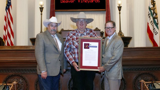 Berryhill – Deaver Vineyards 8th Senate District Small Business of the Year