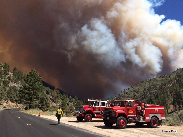 Washington Fire Grows To Around 8000 Acres