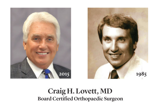 Thank You, Dr. Craig Lovett For 30 Years!