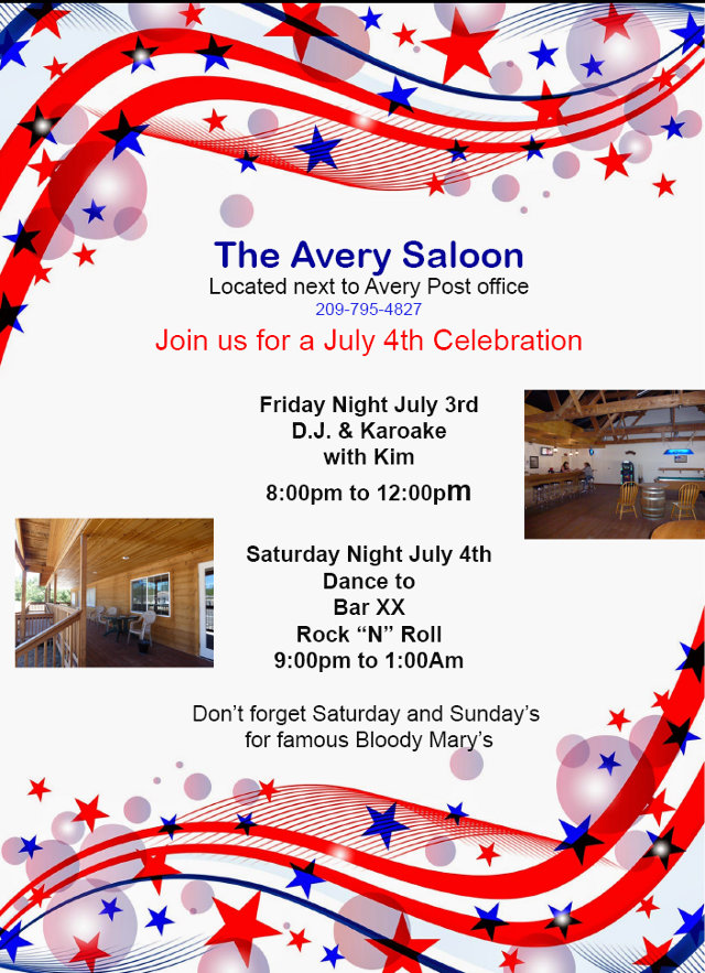 Celebrate The 4th At The New Avery Saloon