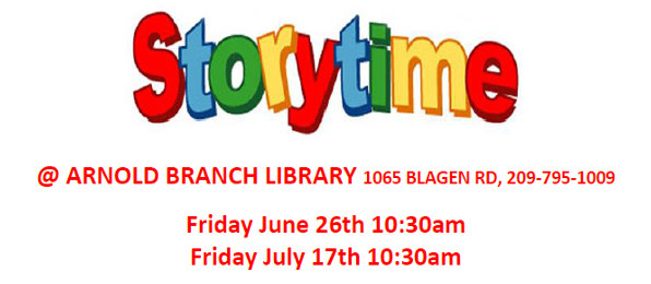 Storytime At The Arnold Library