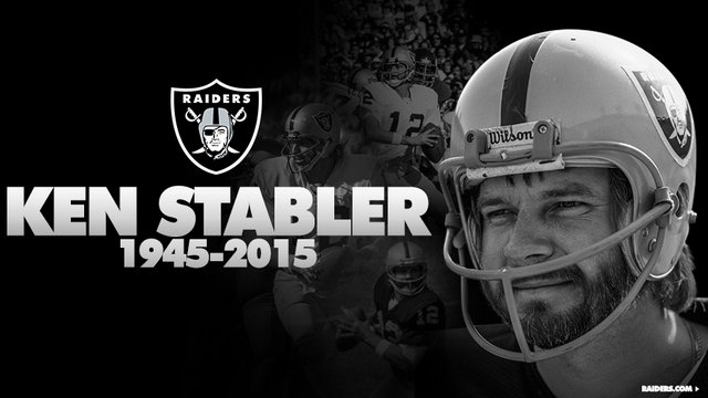 Statement From Oakland Raiders & Others On Passing Of Ken Stabler