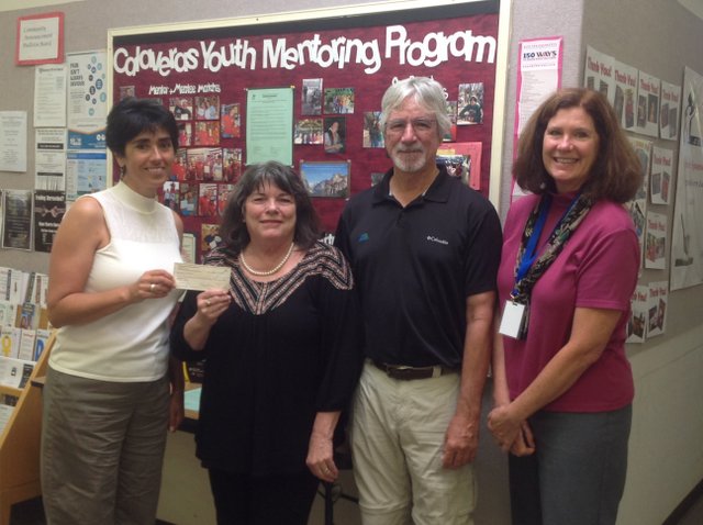 Calaveras Mentoring Foundation Achieves  2014-15 Fundraising Goal