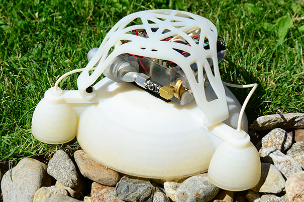 Harvard Researchers Create Frog Like Jumping Soft Robot ~ By Leah Burrows