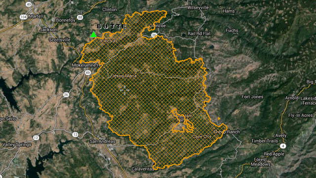 Butte Fire Evening Update 55% Containment, 365 Homes & 261 Outbuildings Lost,