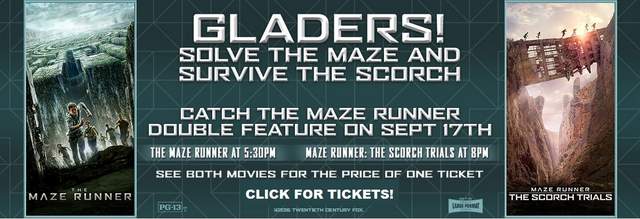 Angels Six Theatres Is Reopening Today With A Big Maze Runner Double Feature