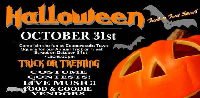 Make Plans To Attend Trick Or Treat Street At Copperopolis Town Square