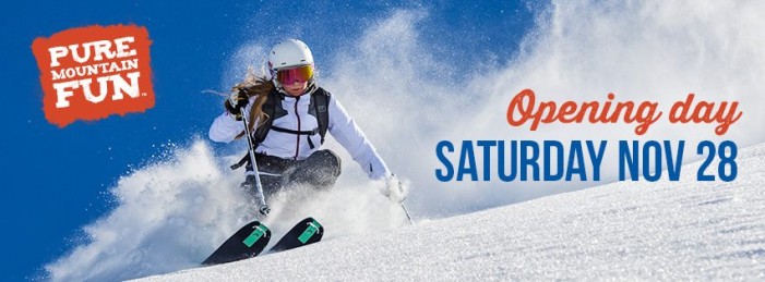 Bear Valley Opening Day Scheduled for Saturday, November 28