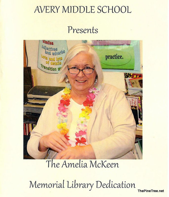 The Amelia McKeen Memorial Library Dedication