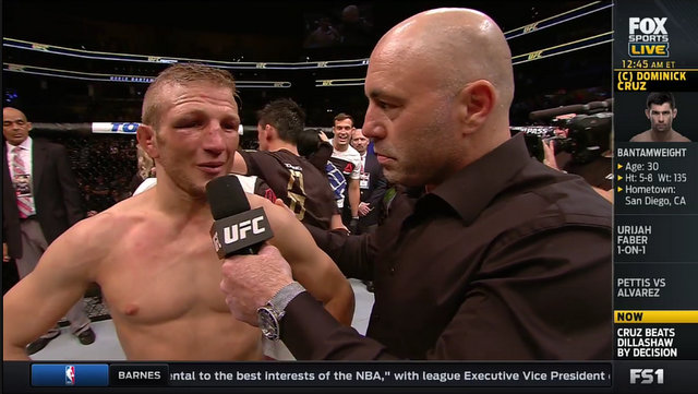 TJ Dillashaw Drops UFC Title Fight (Or Got Robbed In Decision) To Dominick Cruz