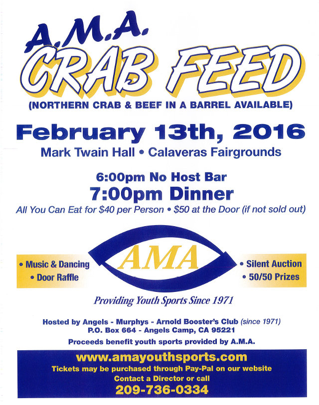 Get Your Tastebuds Ready For The AMA Crab Feed