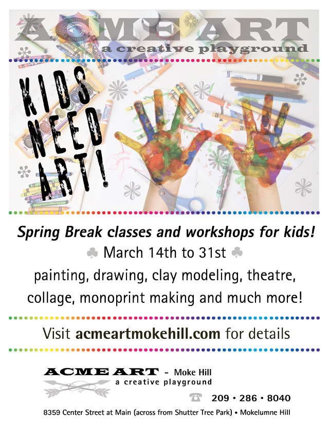 Student Classes Added For Spring Break 2016 At ACME ART