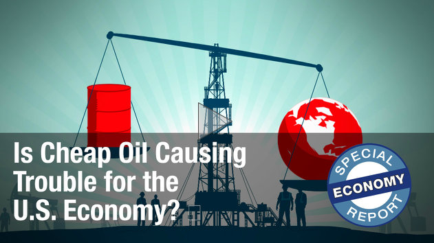 Is Cheap Oil Causing Trouble for the U.S. Economy? ~ From Brian J. Tewksbury