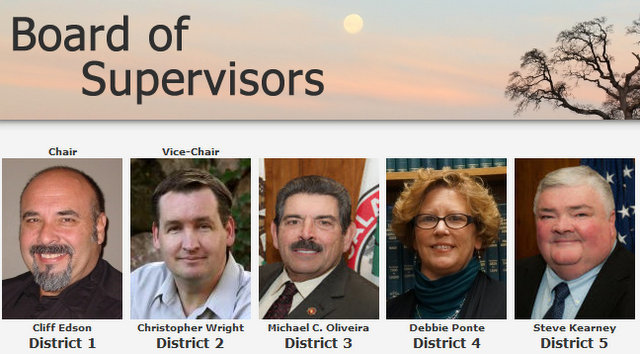 Calaveras Supervisors Back In Action Tomorrow Night