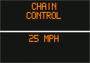 Chain Controls In Effect On 88, 4 & 108