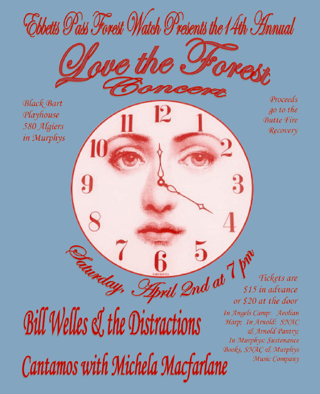 14th Annual Love the Forest Concert…Don’t Miss It!!
