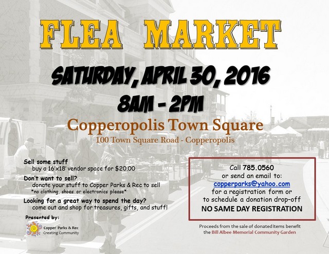 Flea Market At Copperopolis Town Square