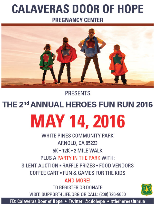 The Heroes Fun Run 2016 Is Saturday, May 14 From 7 AM – 3 PM