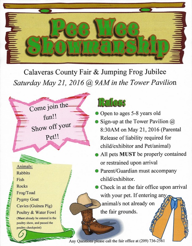 New Events At The Calaveras County Fair – Fun Fair Events ~ By Mary Payne