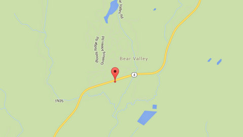 Traffic Update…Vehicle vs Tree Near Bear Valley Off Of Hwy 4