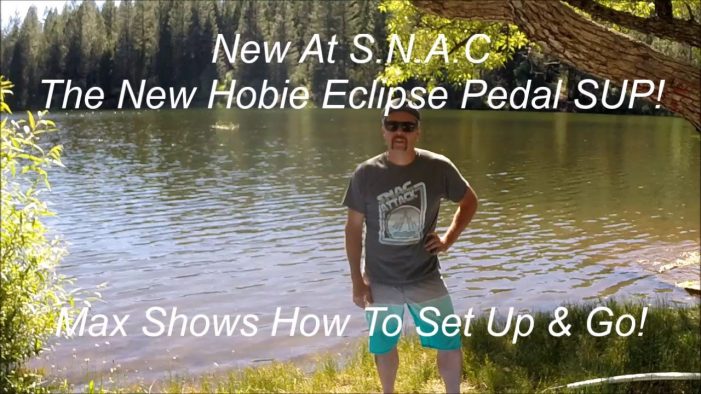 SNAC Has The New Hobie Mirage Eclipse!!  The First Standup Leg Powered SUP!!