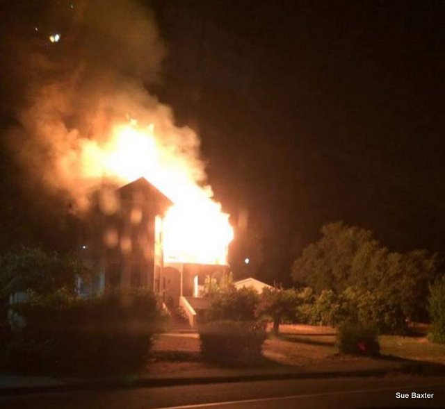 Historic Angels Camp Home Destroyed In Overnight Fire (Updated)