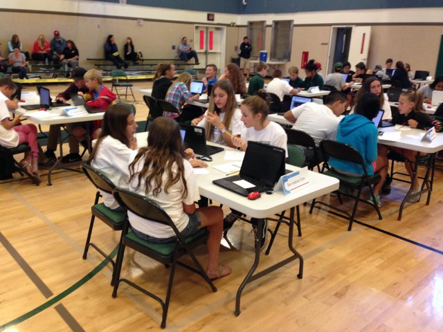 Countywide Math Mini Bowl Competition Goes Tech Savvy