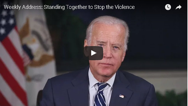 Weekly Address: Standing Together to Stop the Violence