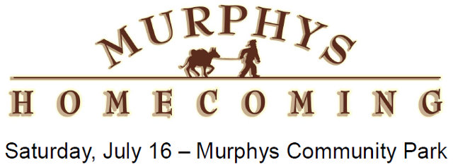 The Revitalized Murphys Homecoming Is July 16th!  Don’t Miss It!