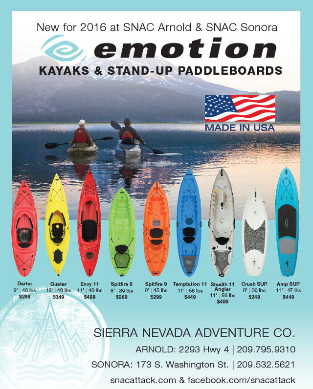 A New Shipment Of Emotion Kayaks Just Arrived At S.N.A.C