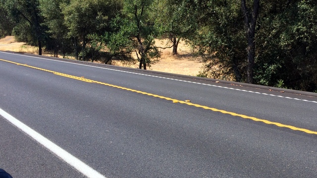 Calaveras State Route 49 Rumble Strip Safety Project Complete