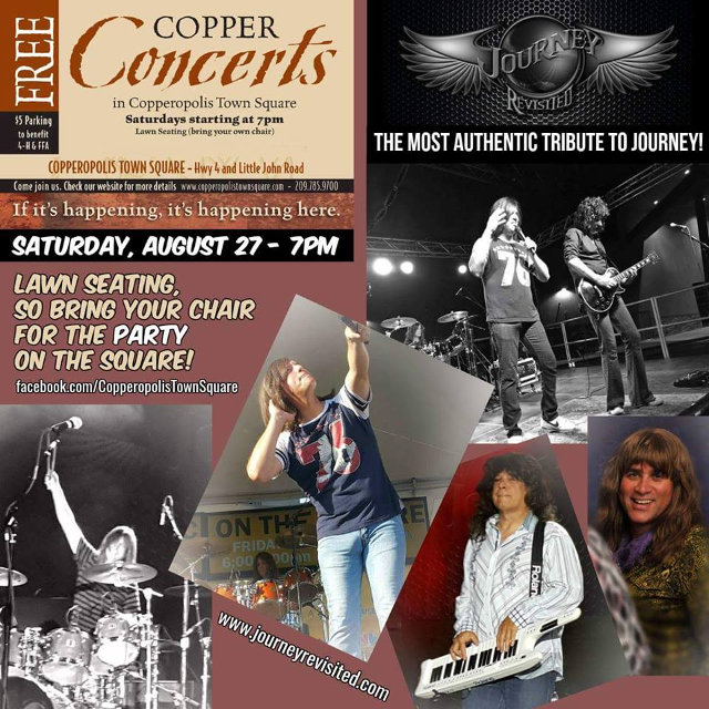 Journey Revisited Tomorrow Night At The Square!