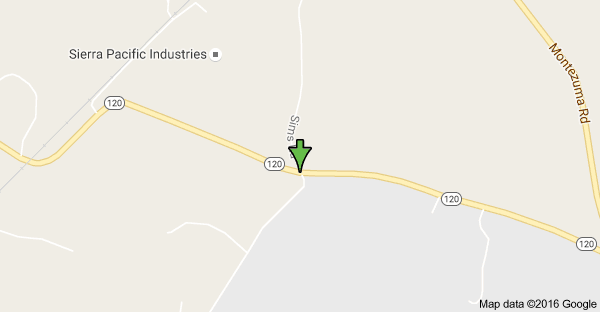Traffic Update…Work Van Into Power Pole On Hwy 120, Lines Down & Fire Starting