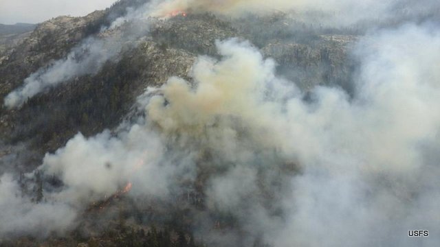 Mokelumne Wilderness Wildfire Being Managed for Resource Benefits