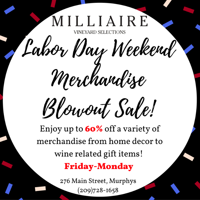 The Big Labor Day Weekend Sale At Milliaire