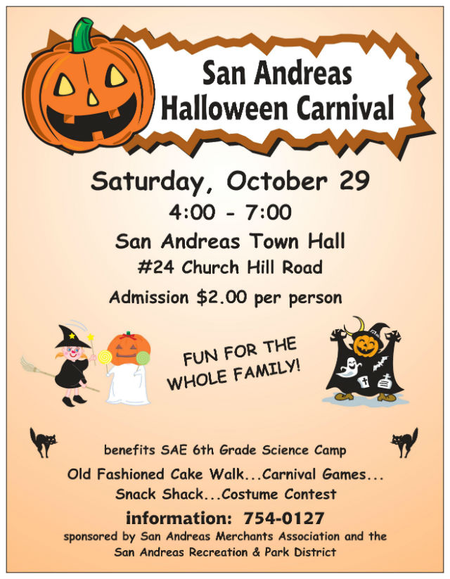 Have A Spooky Good Time At The San Andreas Halloween Carnival!