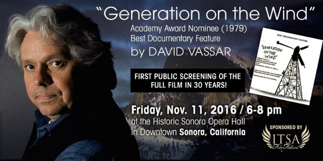 David Vassar Presents “Generation On The Wind”