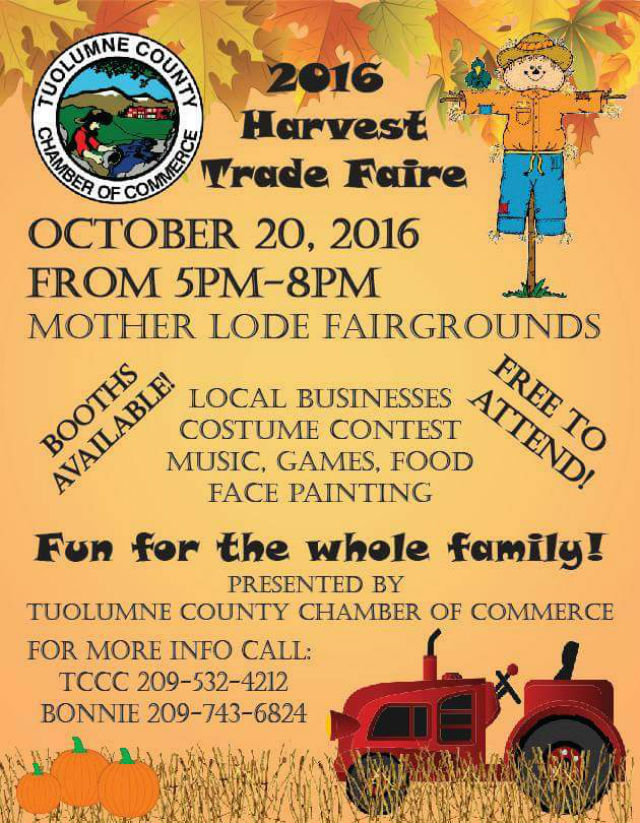 Come one! Come All! It’s The TCCC Harvest Trade Fair!
