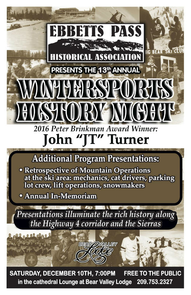 Don’t Miss The 13th Annual Wintersports History Night