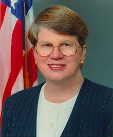 Former Attorney General Janet Wood Reno July 21, 1938 – November 7, 2016
