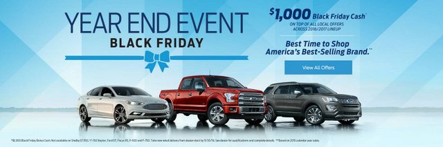 Local Smiles, Service & Black Friday Savings From Sonora Ford!