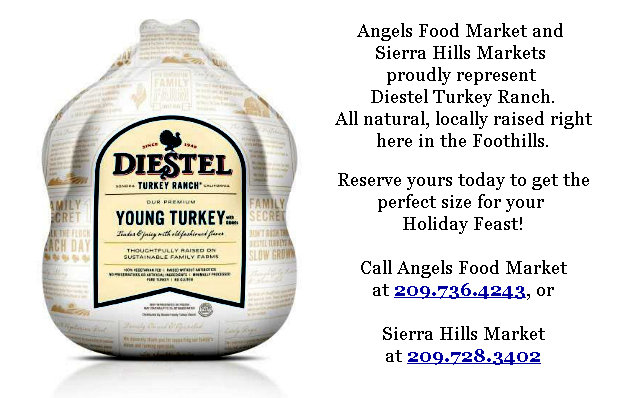 Angels Food & Sierra Hills Markets Weekly Ad Through November 29th!  Shop Local For The Holidays!