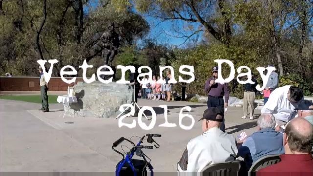 The 2016 Veterans Day Ceremony At Ebbetts Pass Veterans Memorial