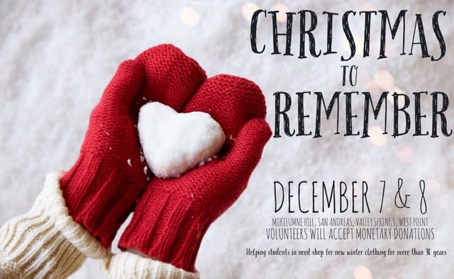 The Christmas Spirit Continues With “Christmas to Remember” Fundraiser Dec. 7-8