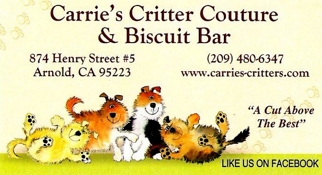 Carrie’s Critter Couture & Biscuit Bar, Animals Are Our World