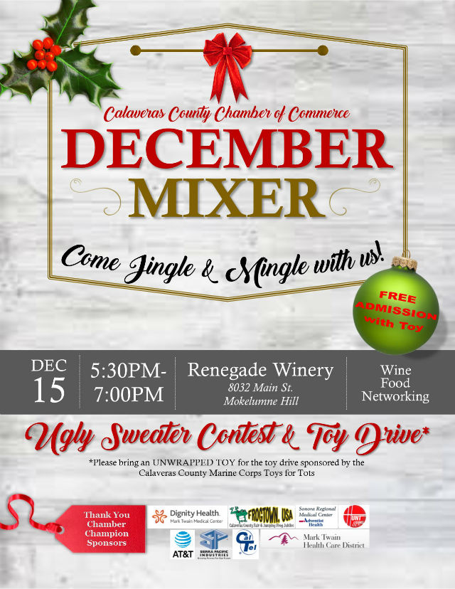 Jingle & Mingle At The December Chamber Mixer!