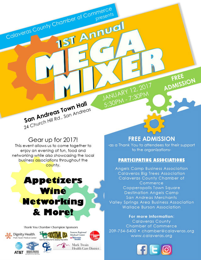 Calaveras Chamber Of Commerce 1st Annual Mega Mixer!